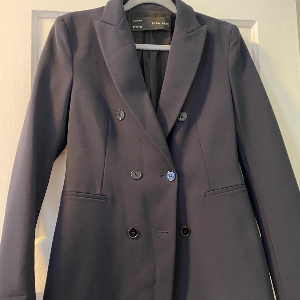 Zara navy blazer